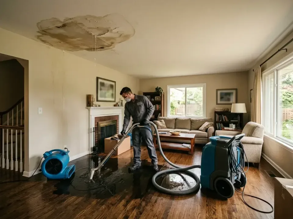 attic-pipe-burst-ceiling-drip-008 — frequently asked questions, Water Damage Restoration & Carpet Care in Lake Hamilton, AR